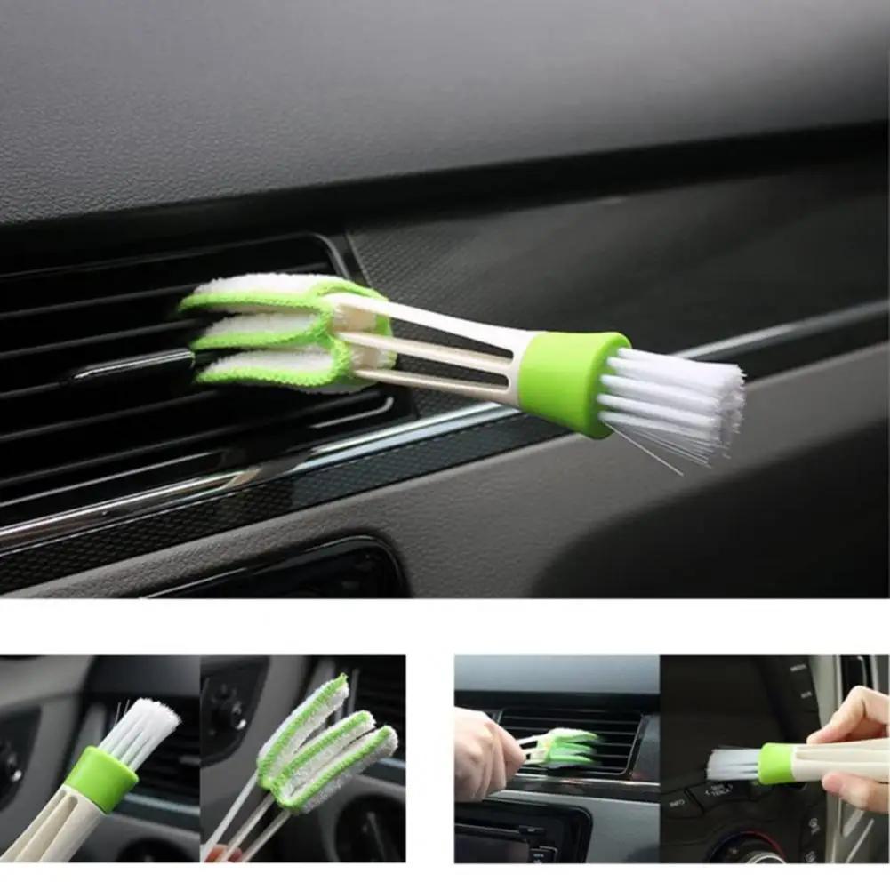 Convenient Car Cleaning Brush Wide Application Professional Car Interior Brush Practical Rich Foam Car Cleaning Brus